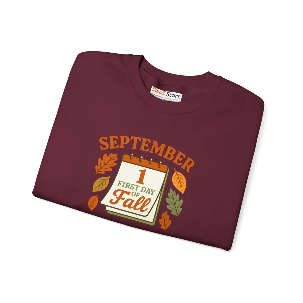 Fall Inspired Crewneck - Cozy Autumn Vibes Sweatshirt - DipaliZ
