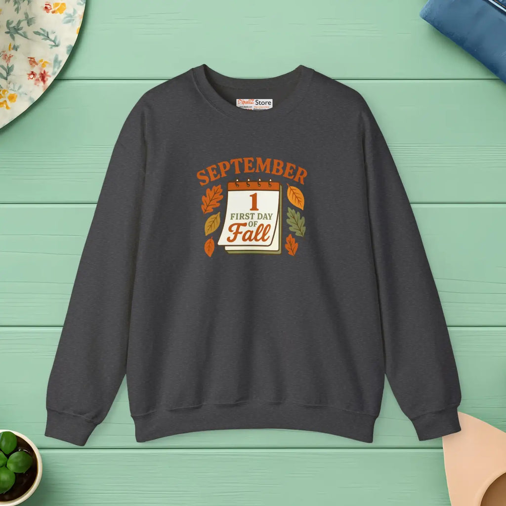 Fall Inspired Crewneck - Cozy Autumn Vibes Sweatshirt - DipaliZ