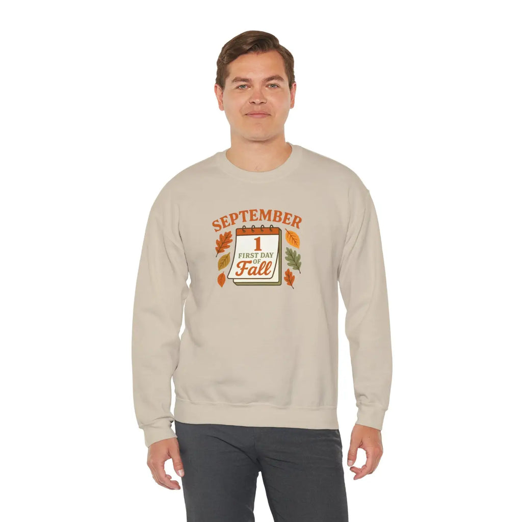 Fall Inspired Crewneck - Cozy Autumn Vibes Sweatshirt - DipaliZ