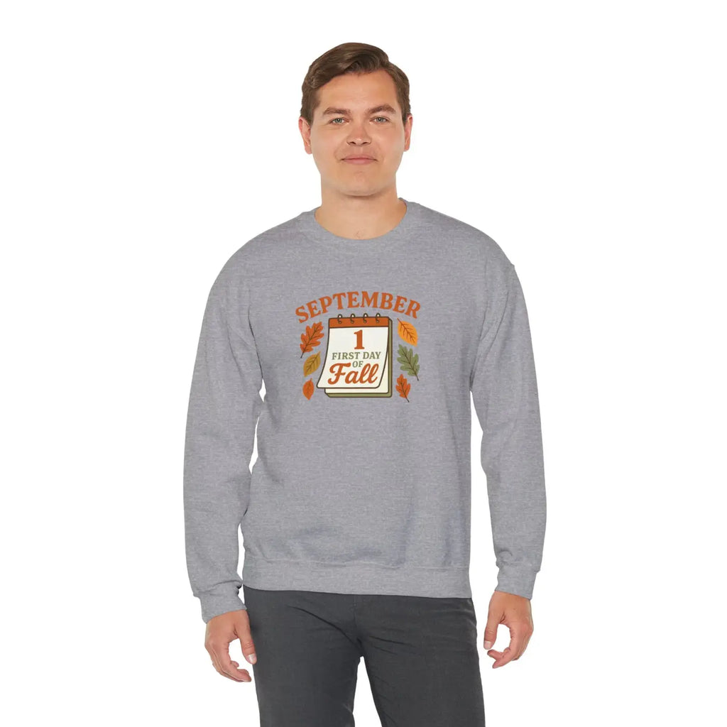 Fall Inspired Crewneck - Cozy Autumn Vibes Sweatshirt - DipaliZ