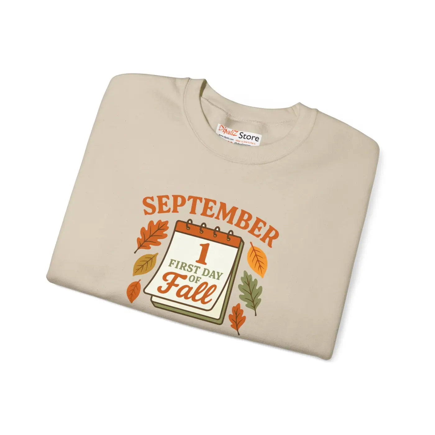 Fall Inspired Crewneck - Cozy Autumn Vibes Sweatshirt - DipaliZ