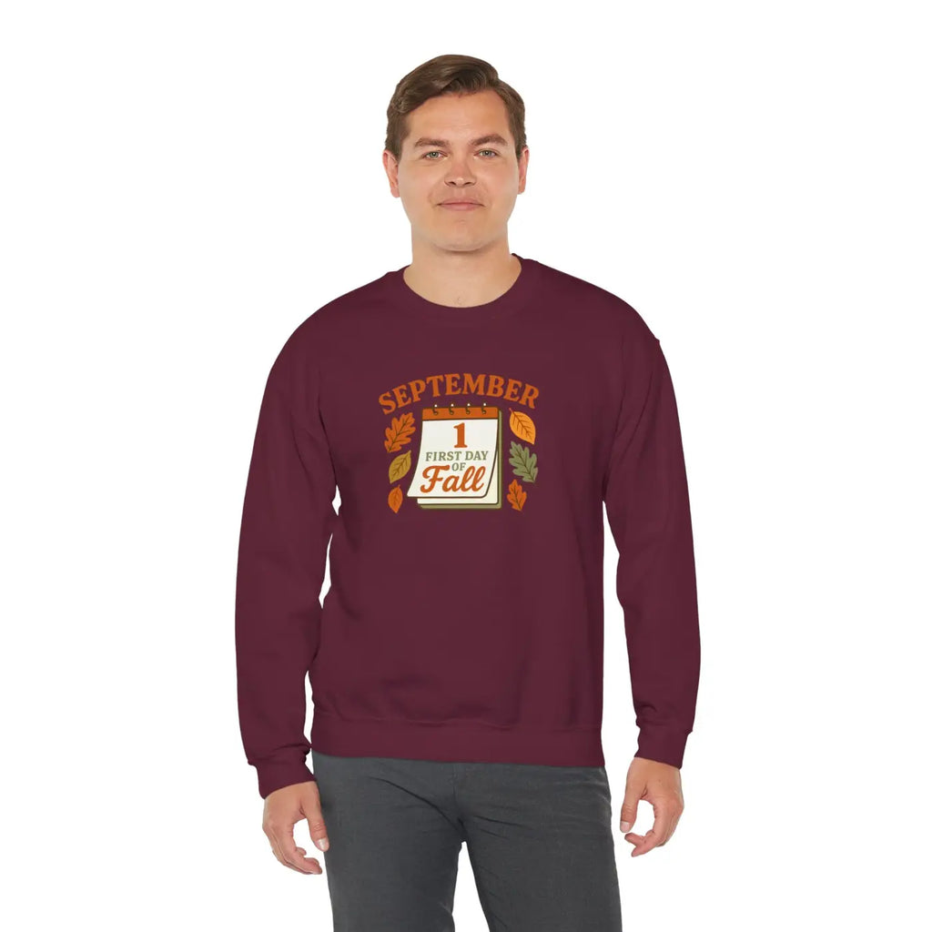 Fall Inspired Crewneck - Cozy Autumn Vibes Sweatshirt - DipaliZ