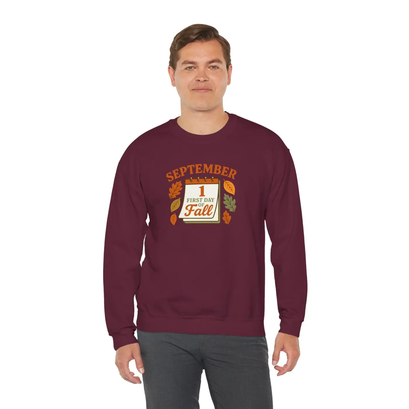 Fall Inspired Crewneck - Cozy Autumn Vibes Sweatshirt - DipaliZ