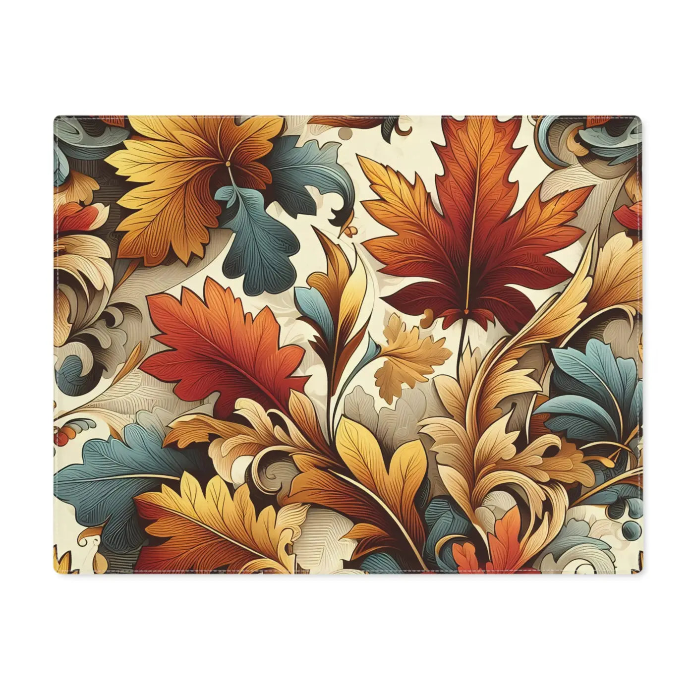 Fall Leaves Decor Placemat - Autumn Table Setting - DipaliZ
