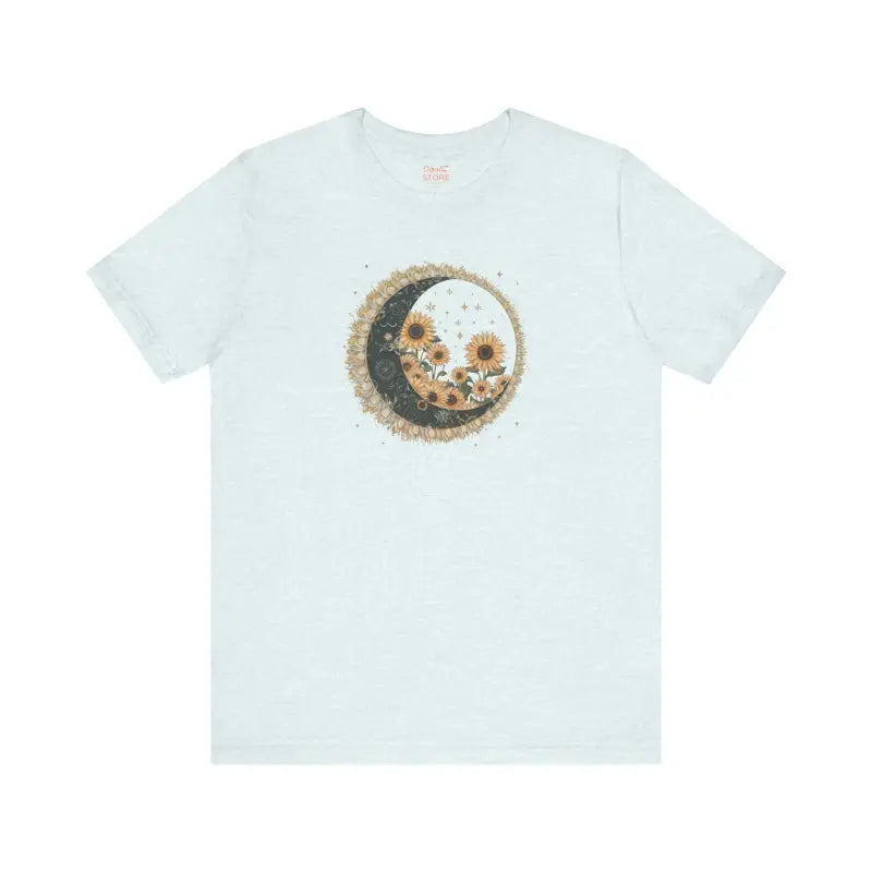 Moonlit Garden Tee - Floral Comfort Style - DipaliZ
