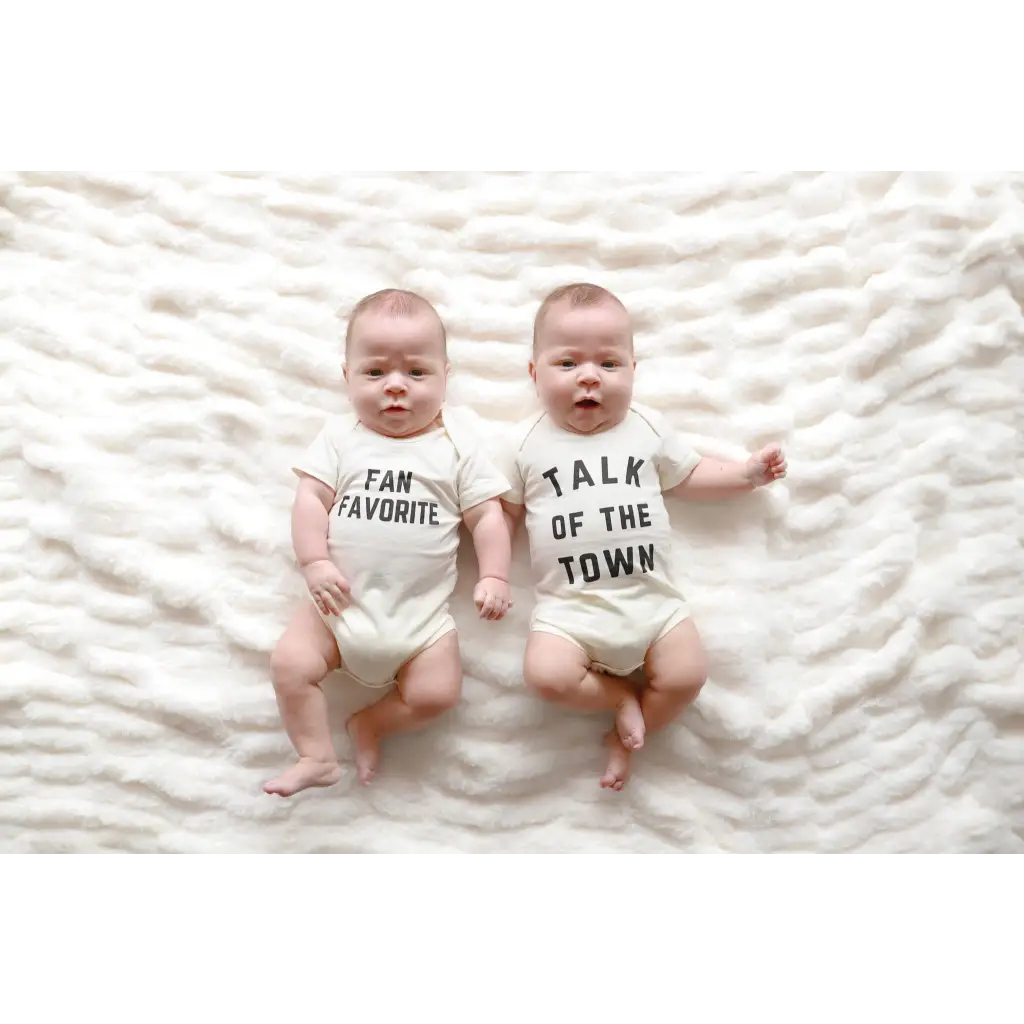 Fan Favorite Organic Cotton Baby Onesie
