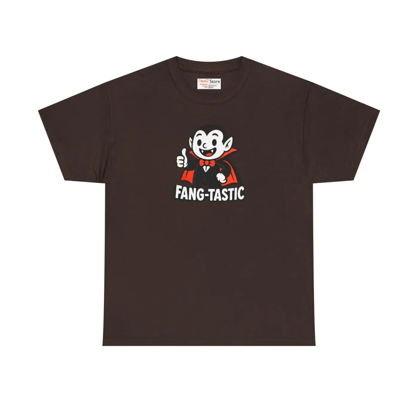 Fangtastic Halloween Tee - Fun Unisex Cotton Party Wear - DipaliZ