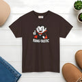 Fangtastic Halloween Tee - Fun Unisex Cotton Party Wear - DipaliZ
