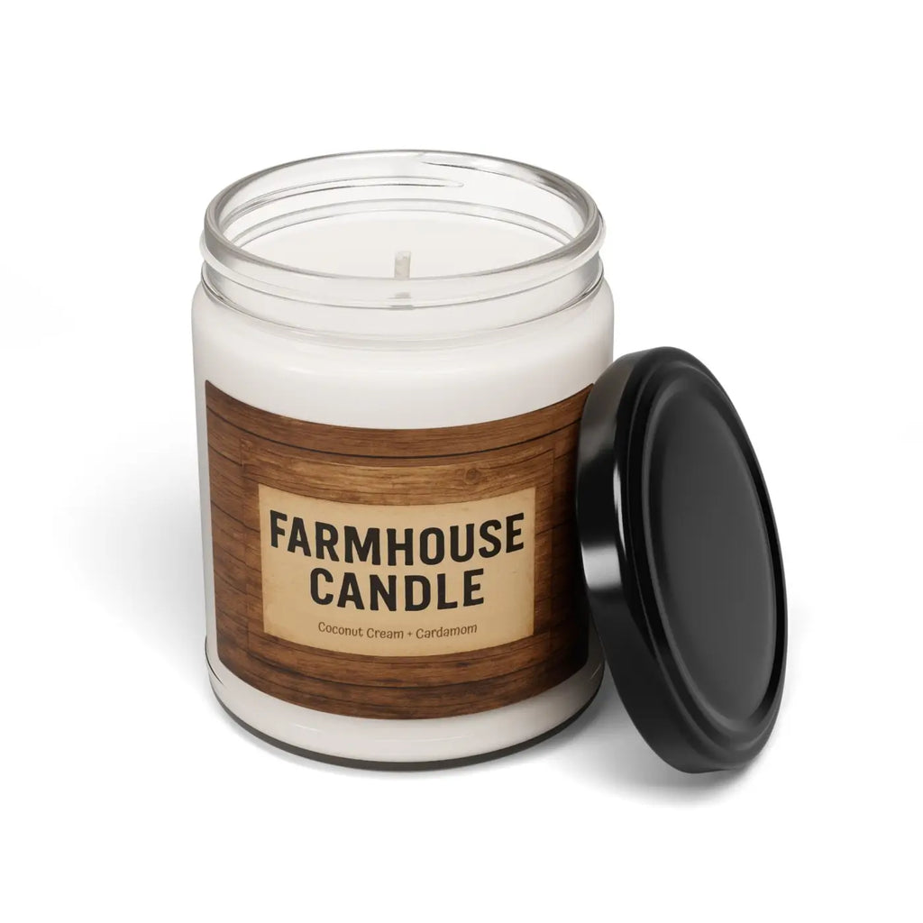 Scented Soy Candle - Apple Harvest Cozy Fall Ambience - DipaliZ
