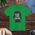 Heavy Cotton Tee - Fatherhood The Ultimate Adventure - DipaliZ
