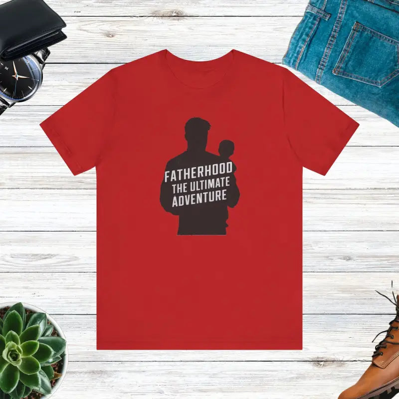 Ultimate Unisex Short - Fatherhood Adventure Tee - DipaliZ