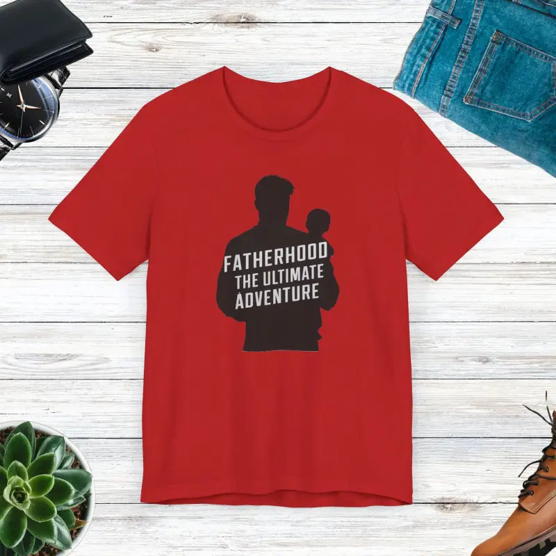 Ultimate Unisex Short - Fatherhood Adventure Tee - DipaliZ