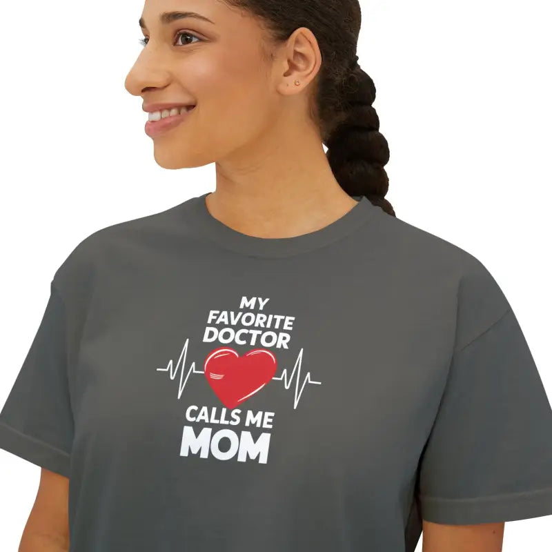 Mamas Favorite Muscle Tee - Oversized Boxy Cotton Fit - DipaliZ