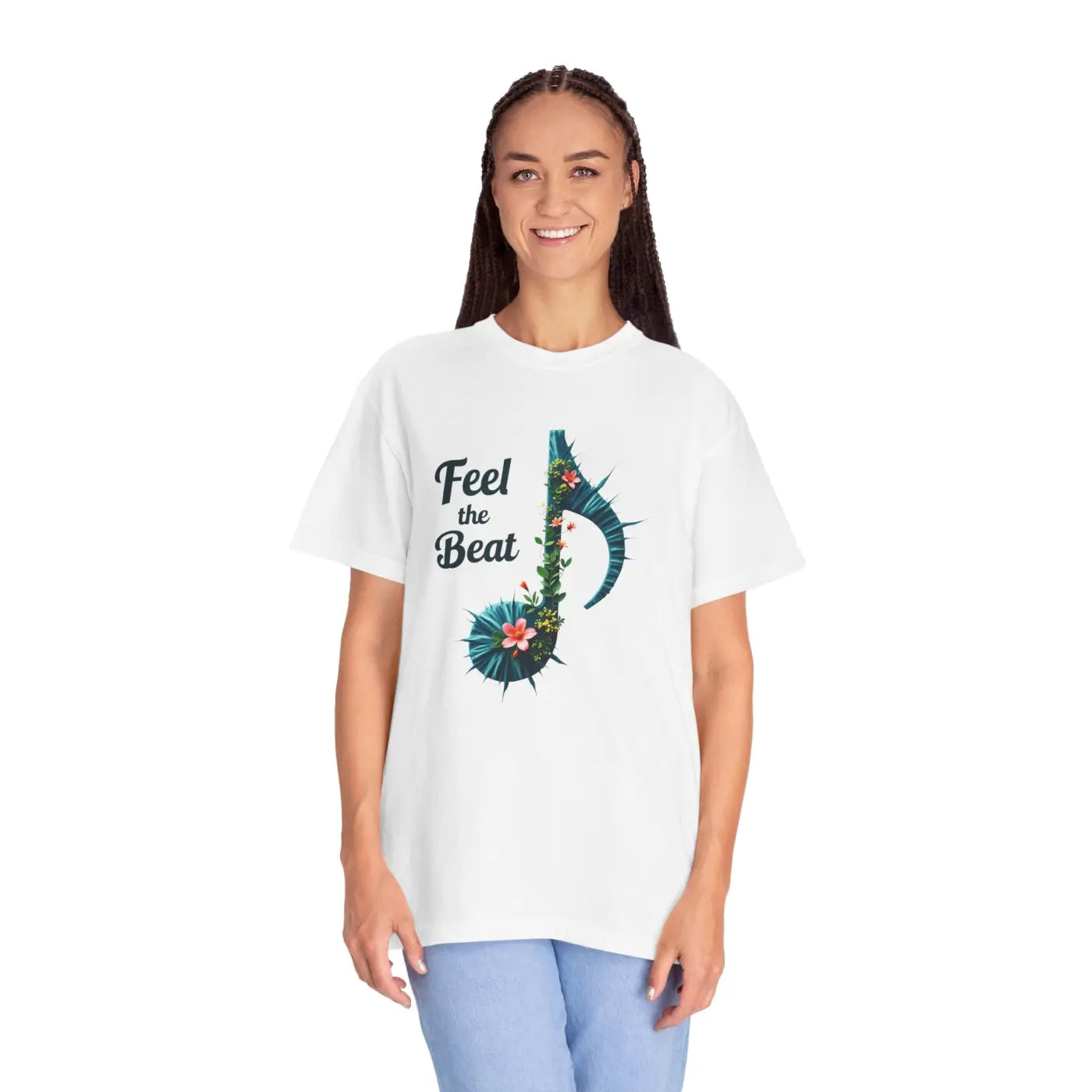 Beat Unisex Garment-Dyed T-Shirt - Music Lover Comfort - DipaliZ