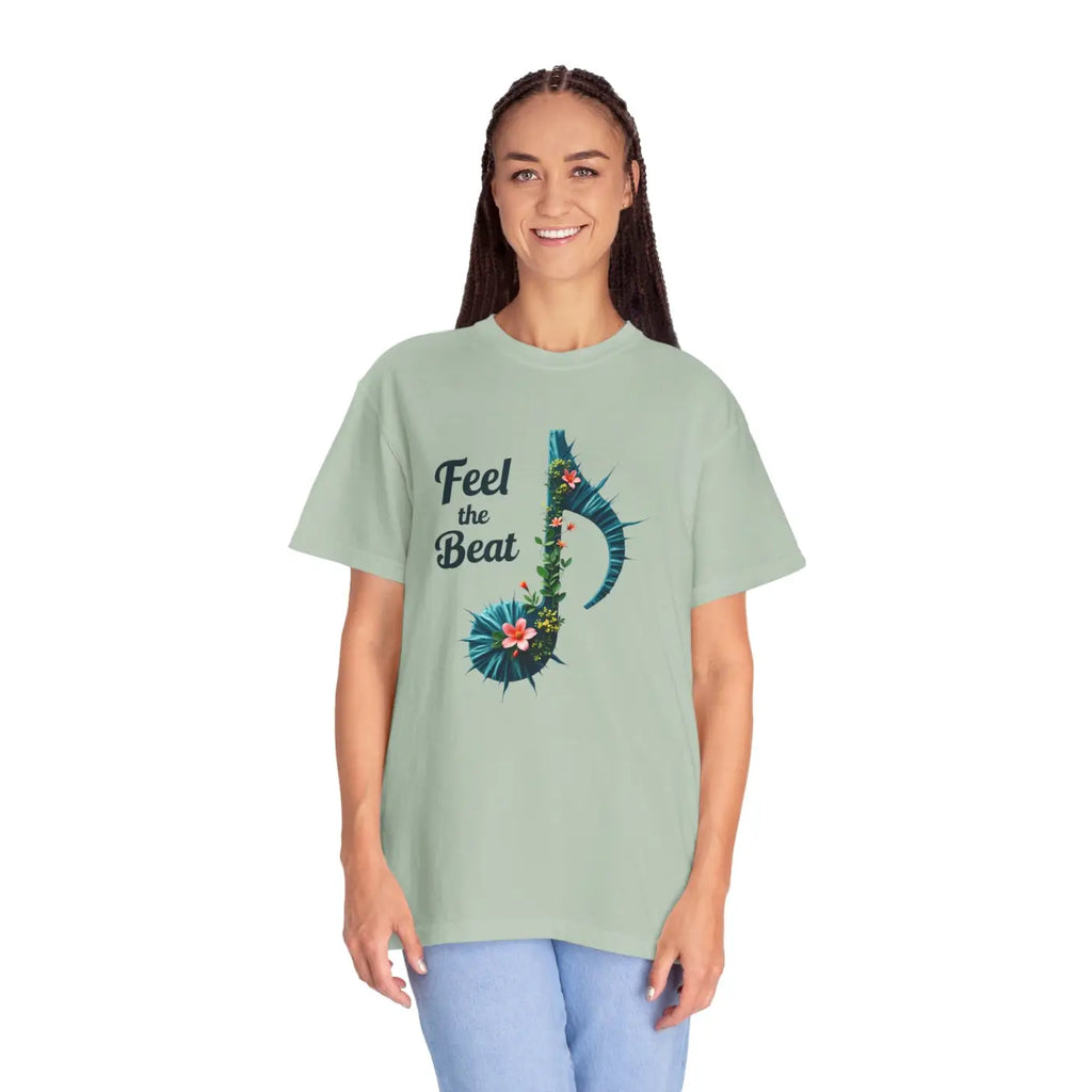 Beat Unisex Garment-Dyed T-Shirt - Music Lover Comfort - DipaliZ