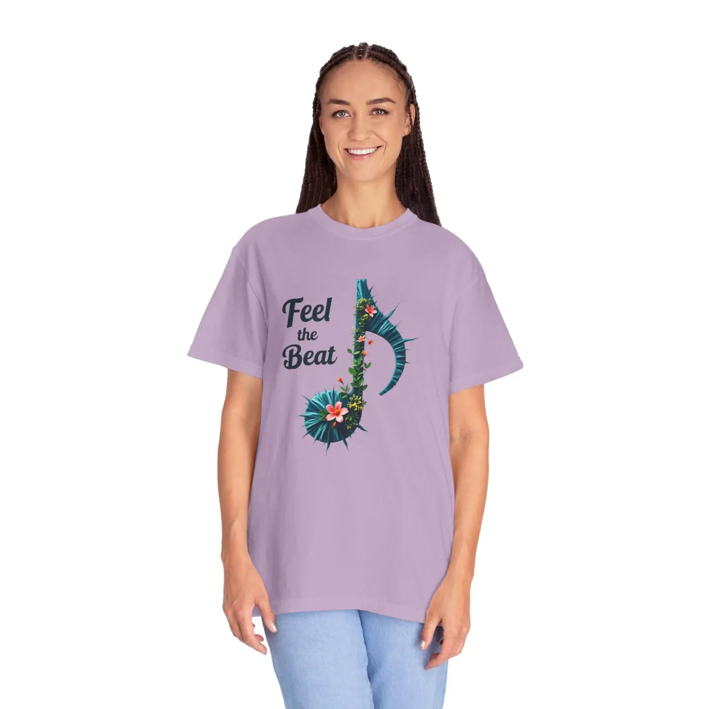 Beat Unisex Garment-Dyed T-Shirt - Music Lover Comfort - DipaliZ