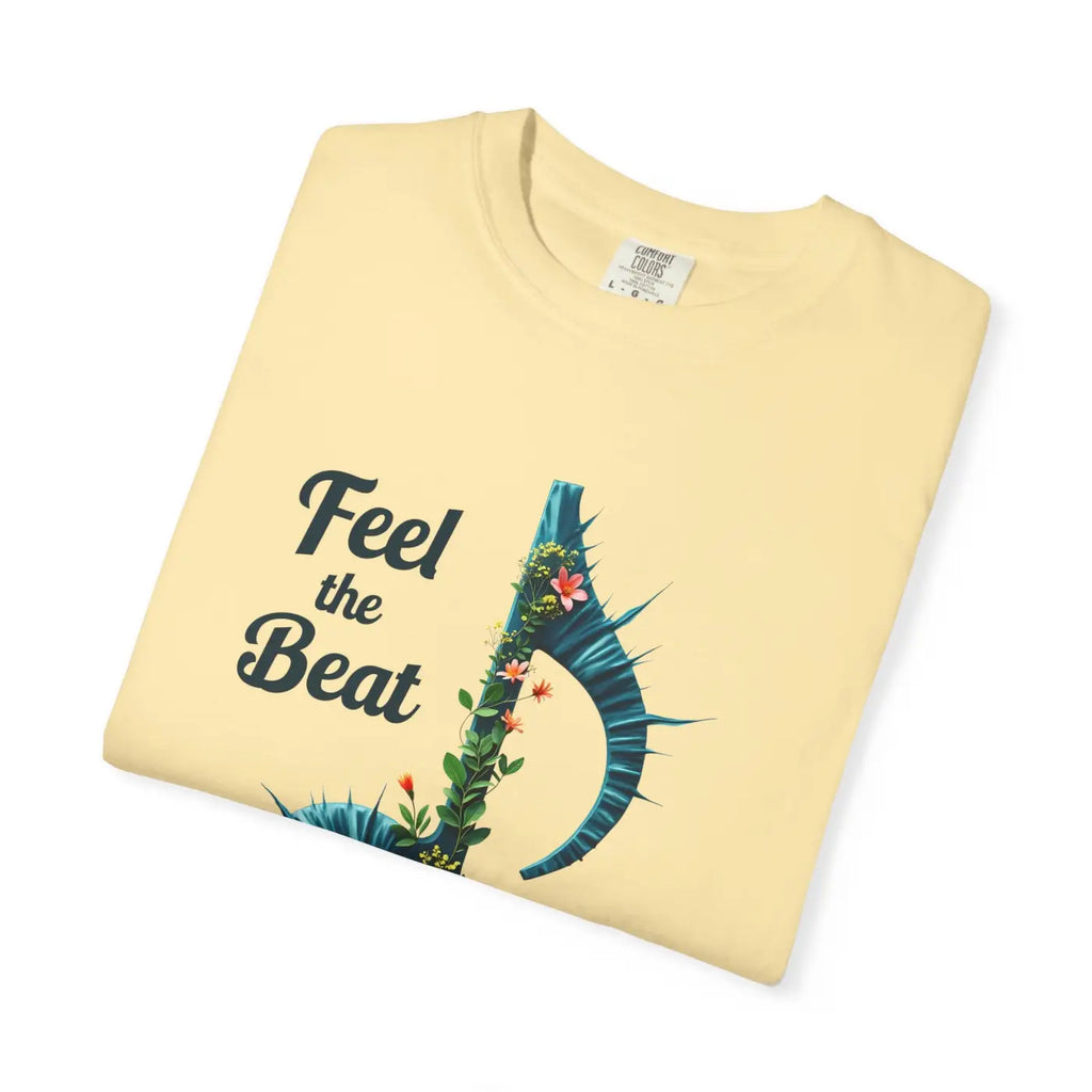 Beat Unisex Garment-Dyed T-Shirt - Music Lover Comfort - DipaliZ