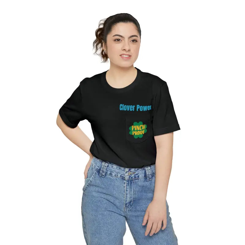 Clover Power Tee - Pinch Proof St. Patrick's Day - DipaliZ