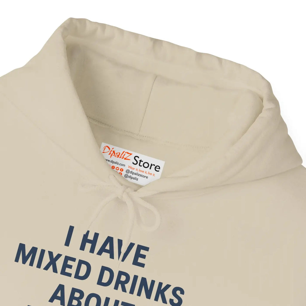 Mixed Drinks Hoodie - Cozy Unisex Sweatshirt for Casual Gatherings - DipaliZ