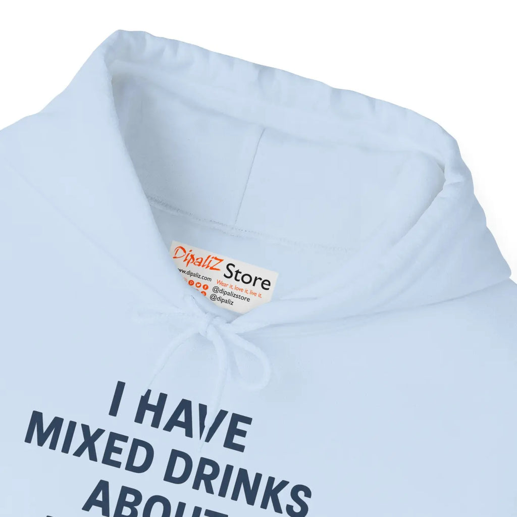 Mixed Drinks Hoodie - Cozy Unisex Sweatshirt for Casual Gatherings - DipaliZ