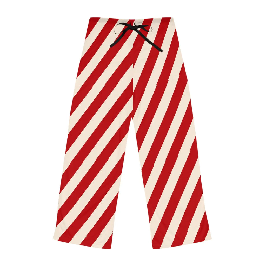 Festive Striped Holiday Loungewear - Cozy Christmas Gift - DipaliZ