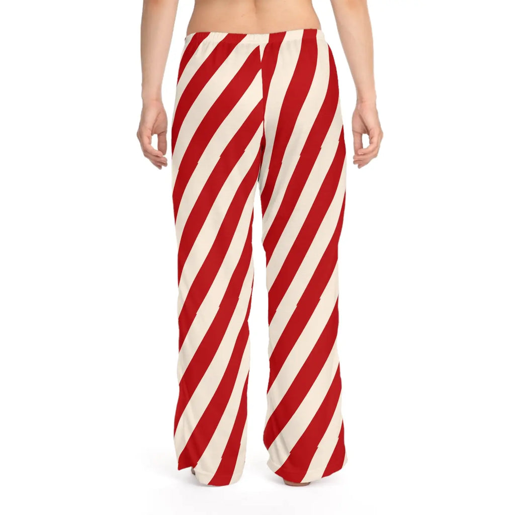 Festive Striped Holiday Loungewear - Cozy Christmas Gift - DipaliZ
