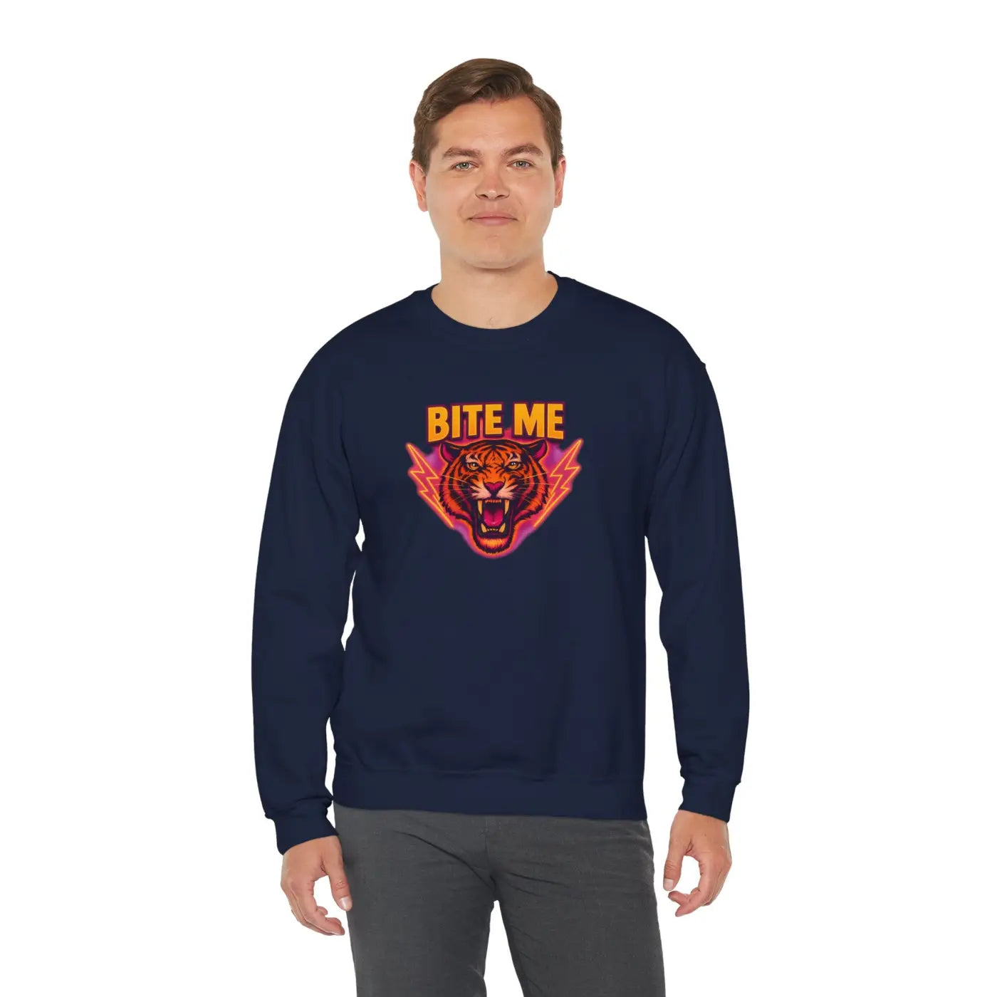Fierce Tiger Sweatshirt - Bold Comfort That Maintains Shape - DipaliZ