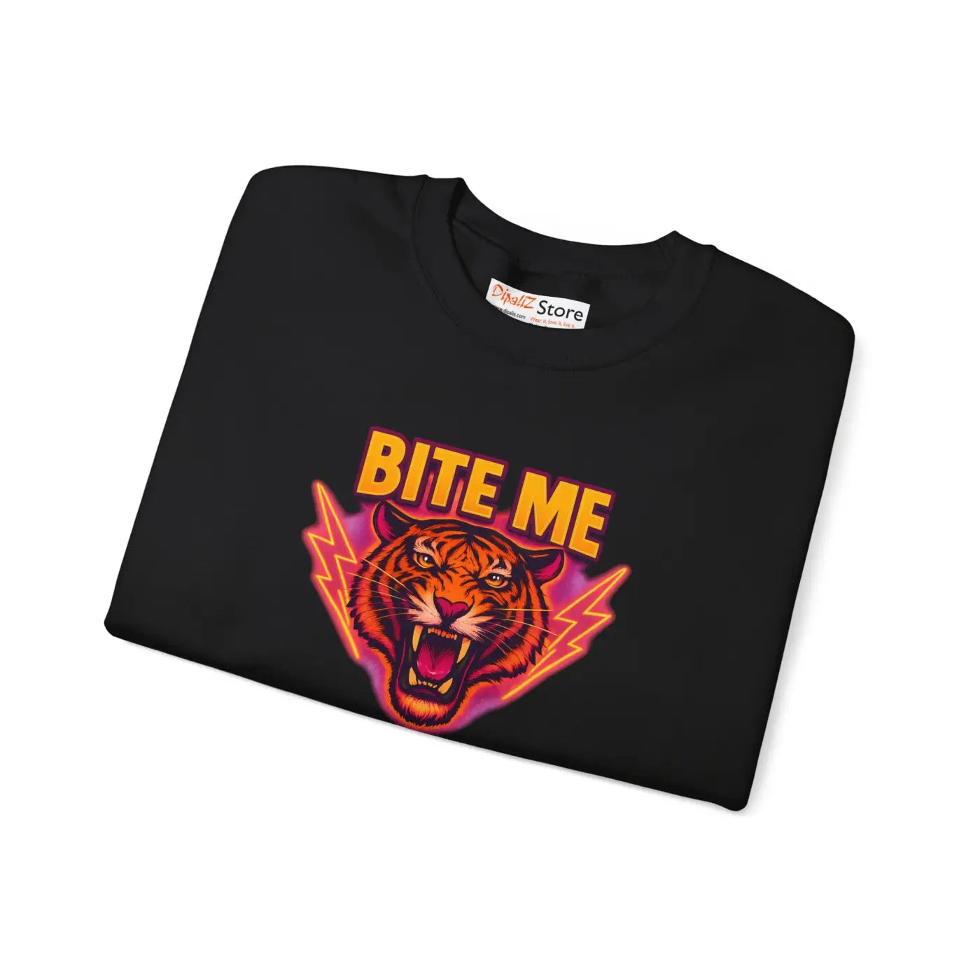Fierce Tiger Sweatshirt - Bold Comfort That Maintains Shape - DipaliZ