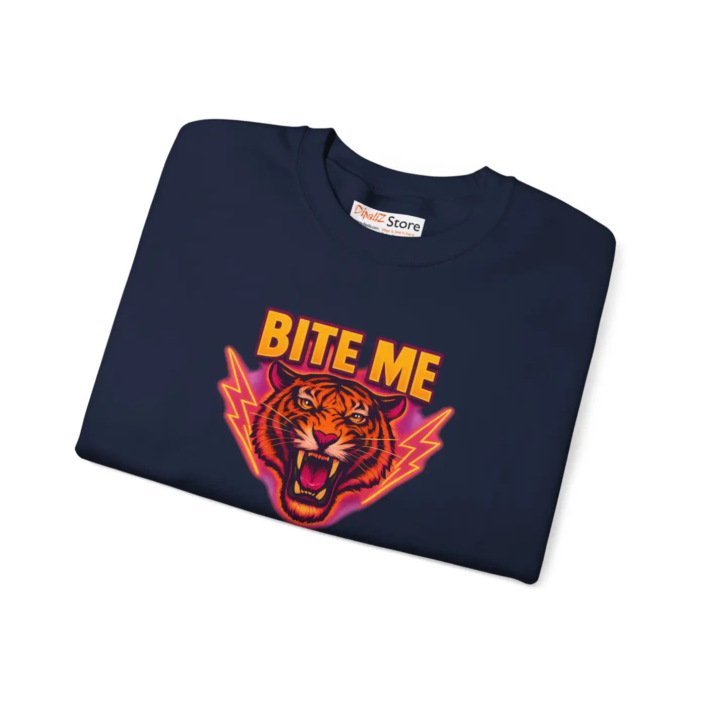 Fierce Tiger Sweatshirt - Bold Comfort That Maintains Shape - DipaliZ
