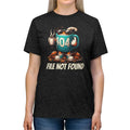 Coffee Break Unisex Triblend Tee - Soft Cotton Blend - DipaliZ