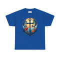 Heavy Cotton Tee Fish and Anchor Vibes Unisex - DipaliZ