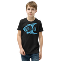 Youth Tee Fish in Blue Design - Adventure Style - DipaliZ