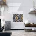 Fish Geometrical Ceramic Wall Tiles - Modern Art Design - DipaliZ