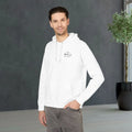 Unisex Embroidered Eco Raglan Hoodie - Fish Design - DipaliZ