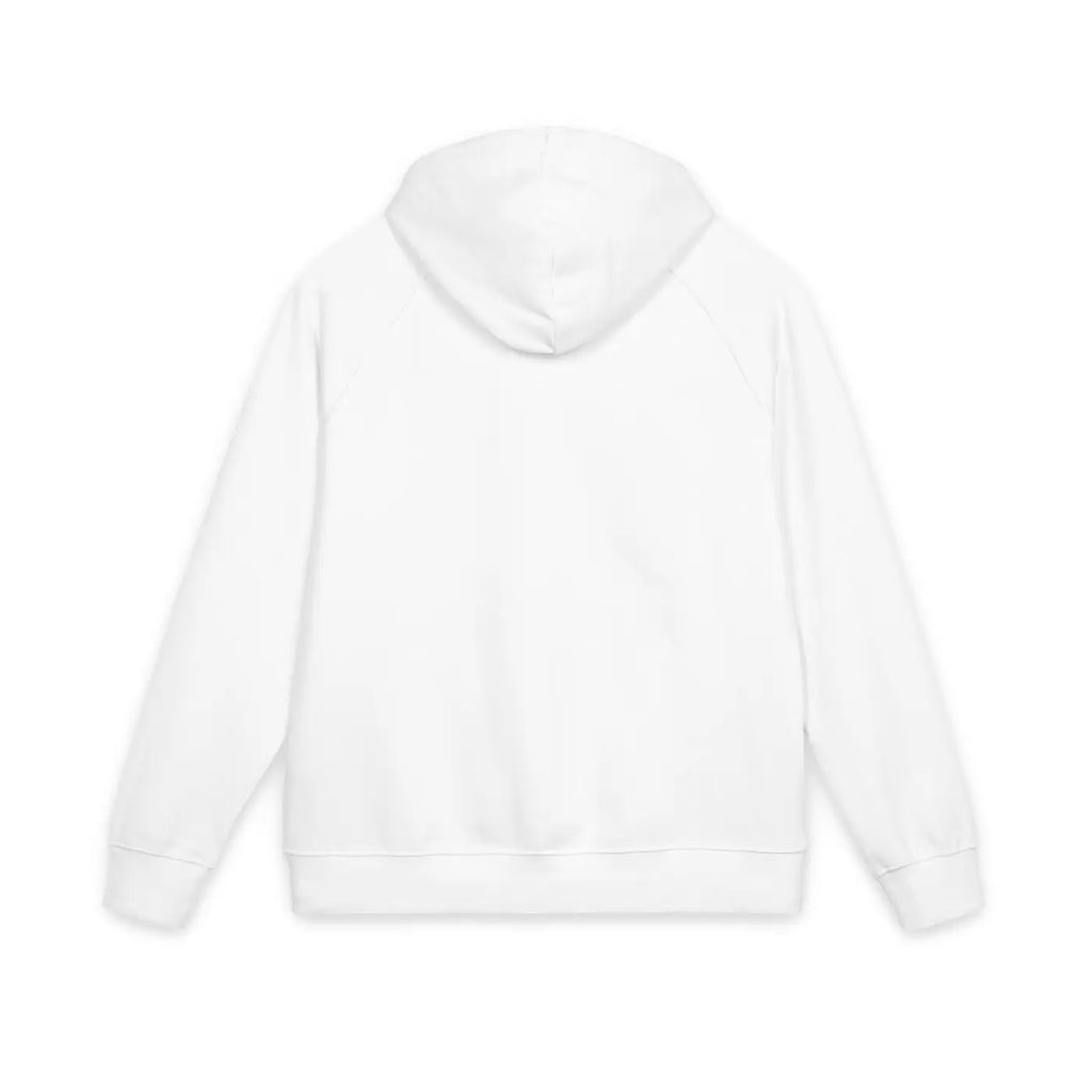 Unisex Embroidered Eco Raglan Hoodie - Fish Design - DipaliZ