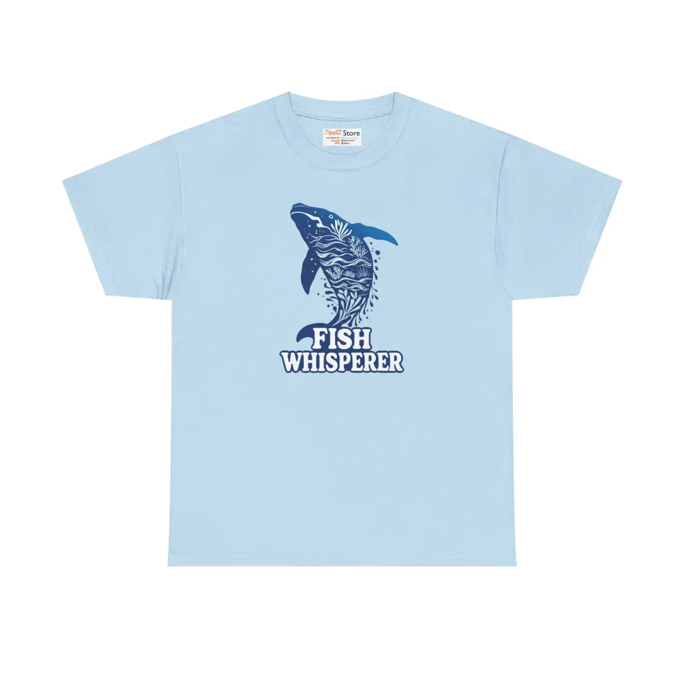Fish Whisperer Heavy Cotton Tee - Ocean Lovers - DipaliZ