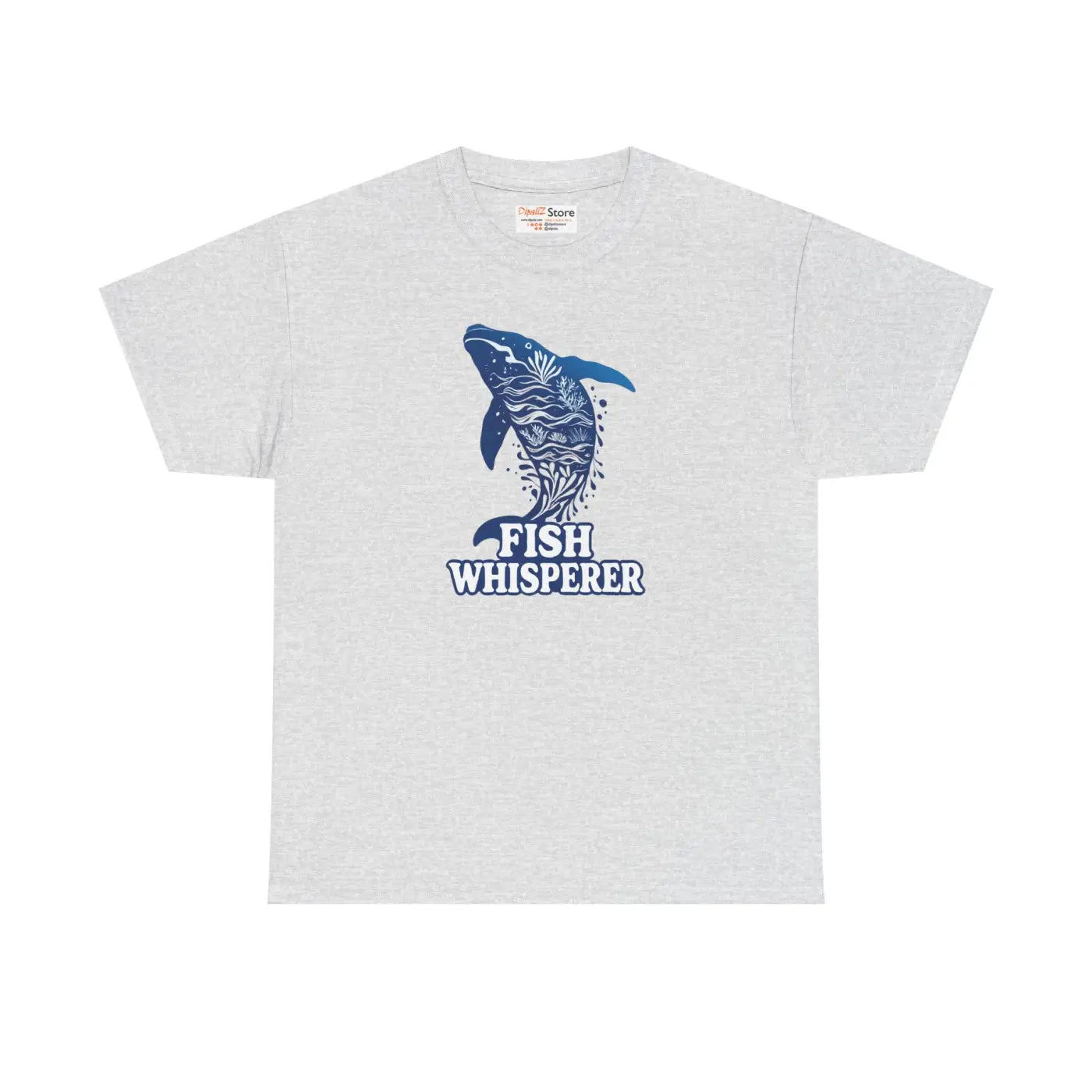 Fish Whisperer Heavy Cotton Tee - Ocean Lovers - DipaliZ