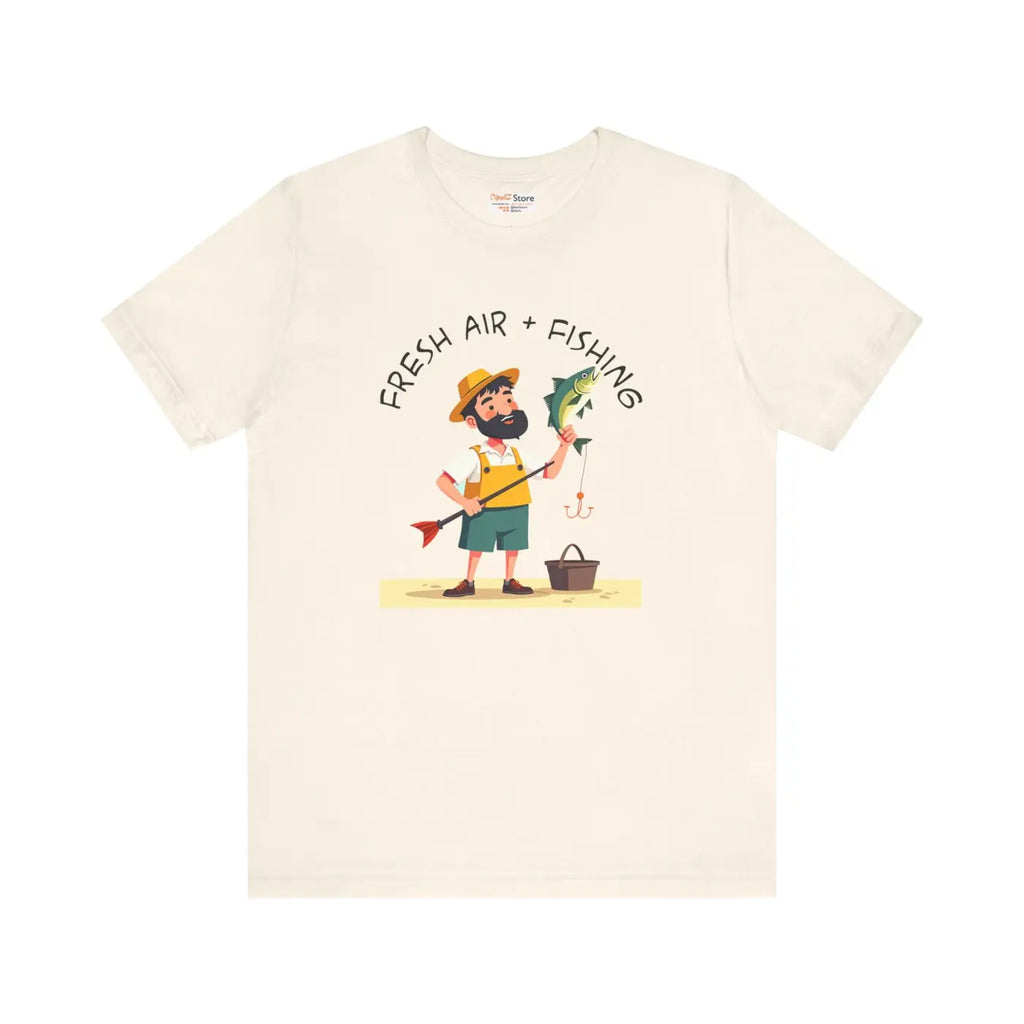 Fresh Air Fishing Unisex Jersey Tee - Comfort and Style - DipaliZ