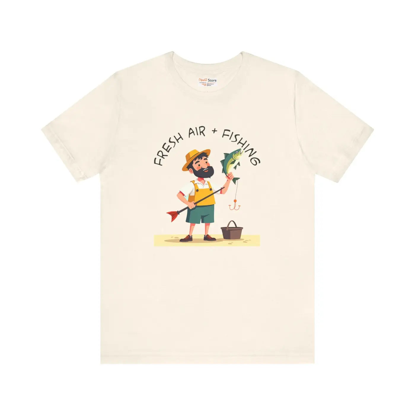 Fresh Air Fishing Unisex Jersey Tee - Comfort and Style - DipaliZ