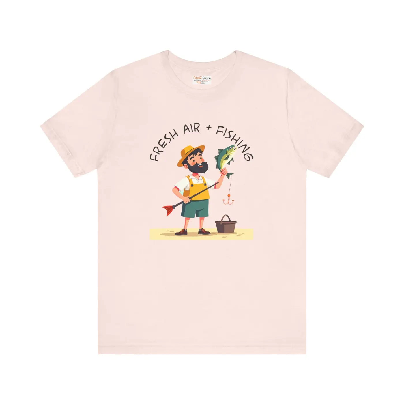 Fresh Air Fishing Unisex Jersey Tee - Comfort and Style - DipaliZ