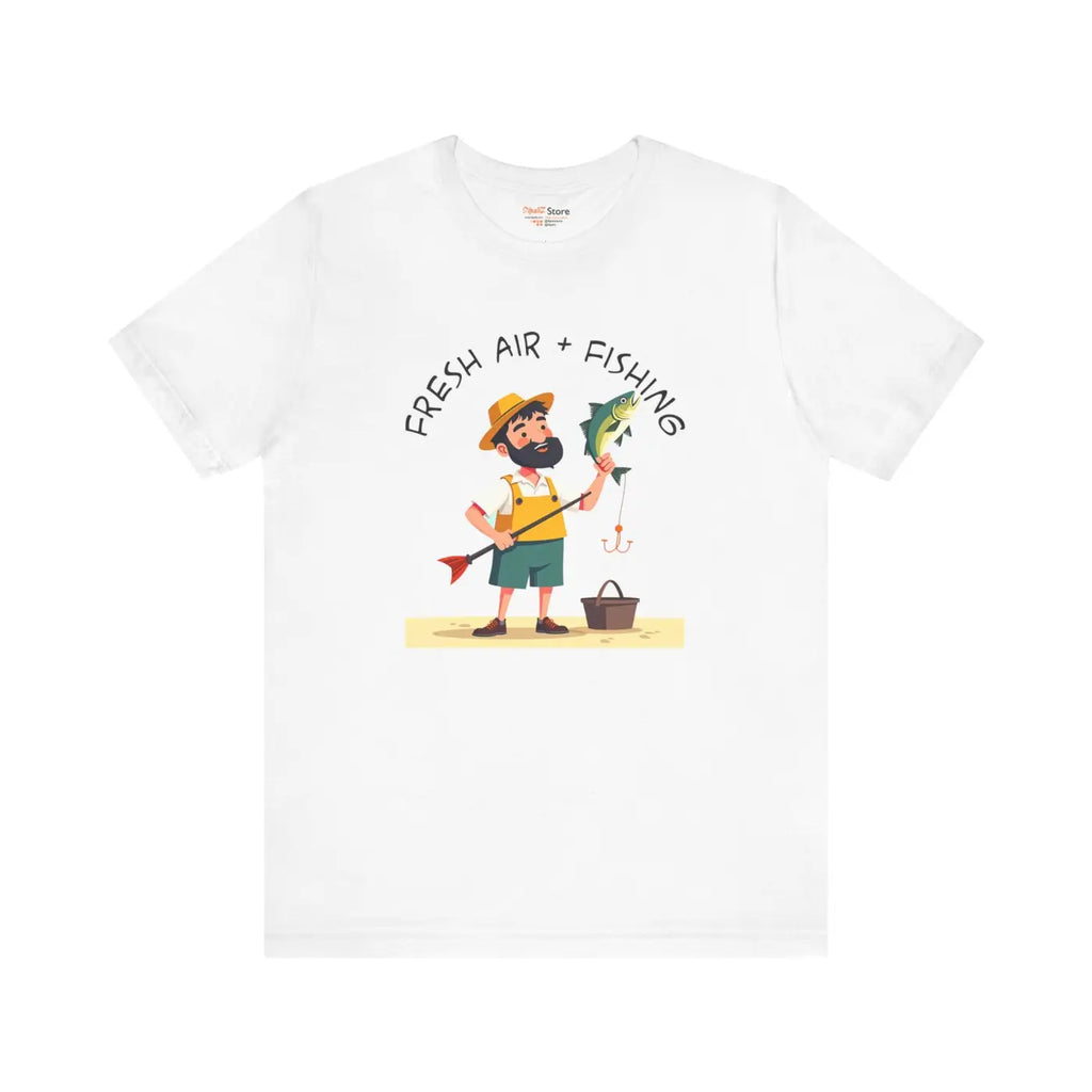 Fresh Air Fishing Unisex Jersey Tee - Comfort and Style - DipaliZ