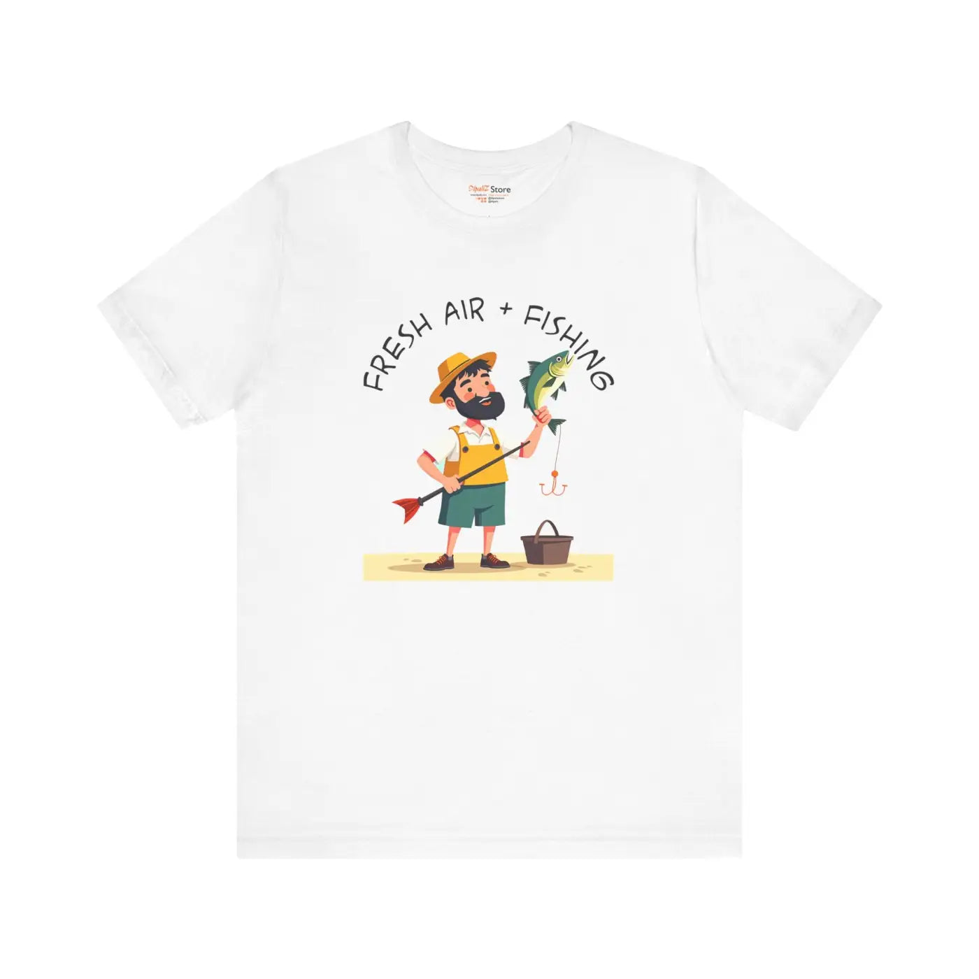 Fresh Air Fishing Unisex Jersey Tee - Comfort and Style - DipaliZ