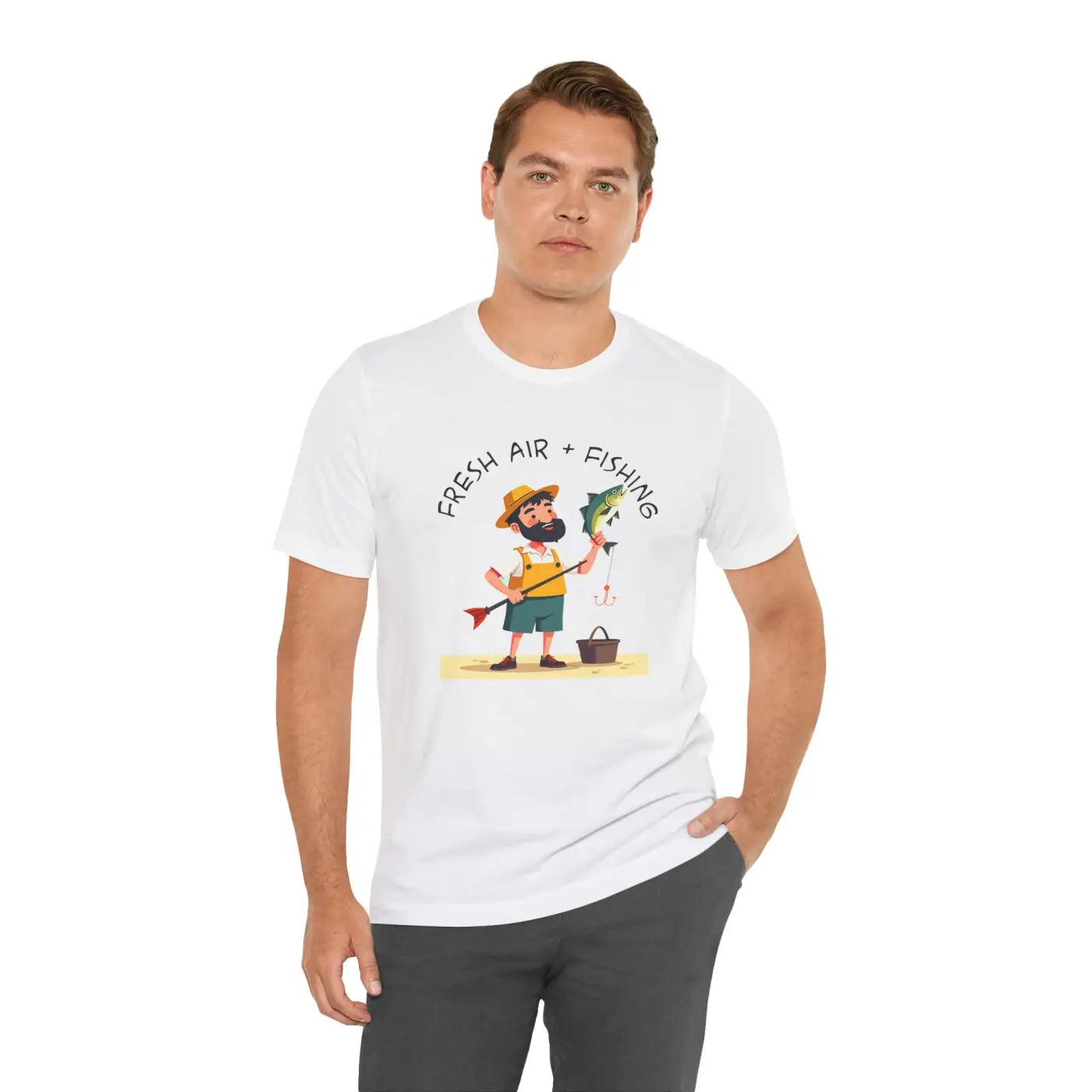 Fresh Air Fishing Unisex Jersey Tee - Comfort and Style - DipaliZ
