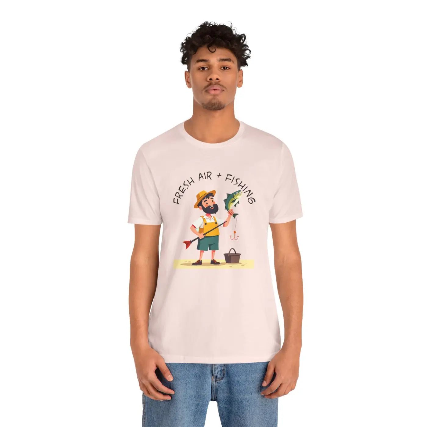 Fresh Air Fishing Unisex Jersey Tee - Comfort and Style - DipaliZ