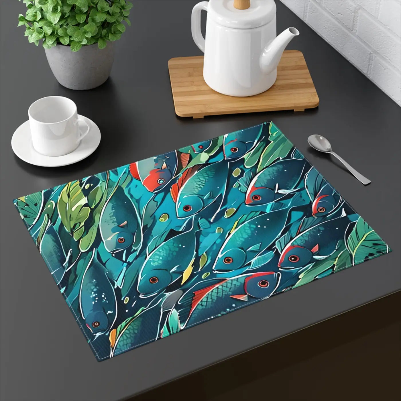 Colorful Cotton Placemat - Joyful Dining Table Decor - DipaliZ