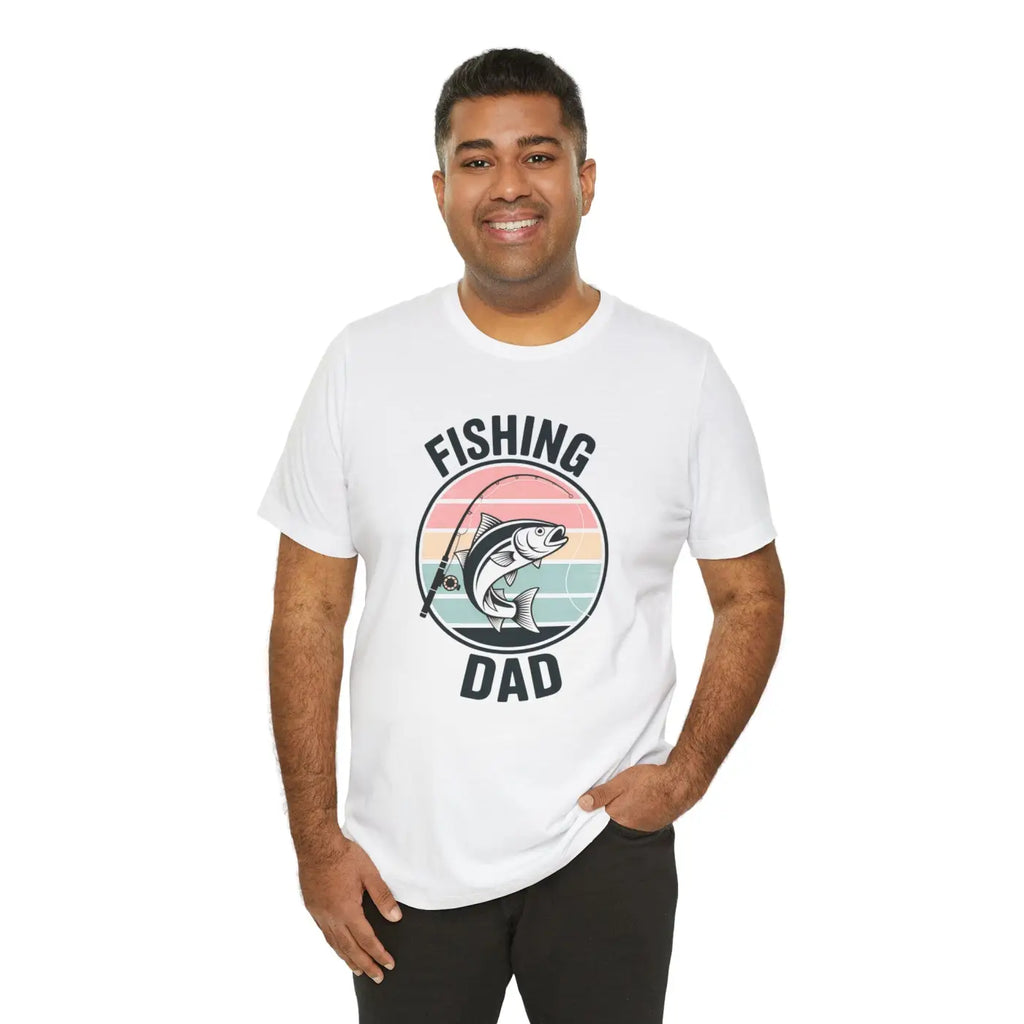 Fishing Dad Short Sleeve Tee - Adventure Comfort - DipaliZ