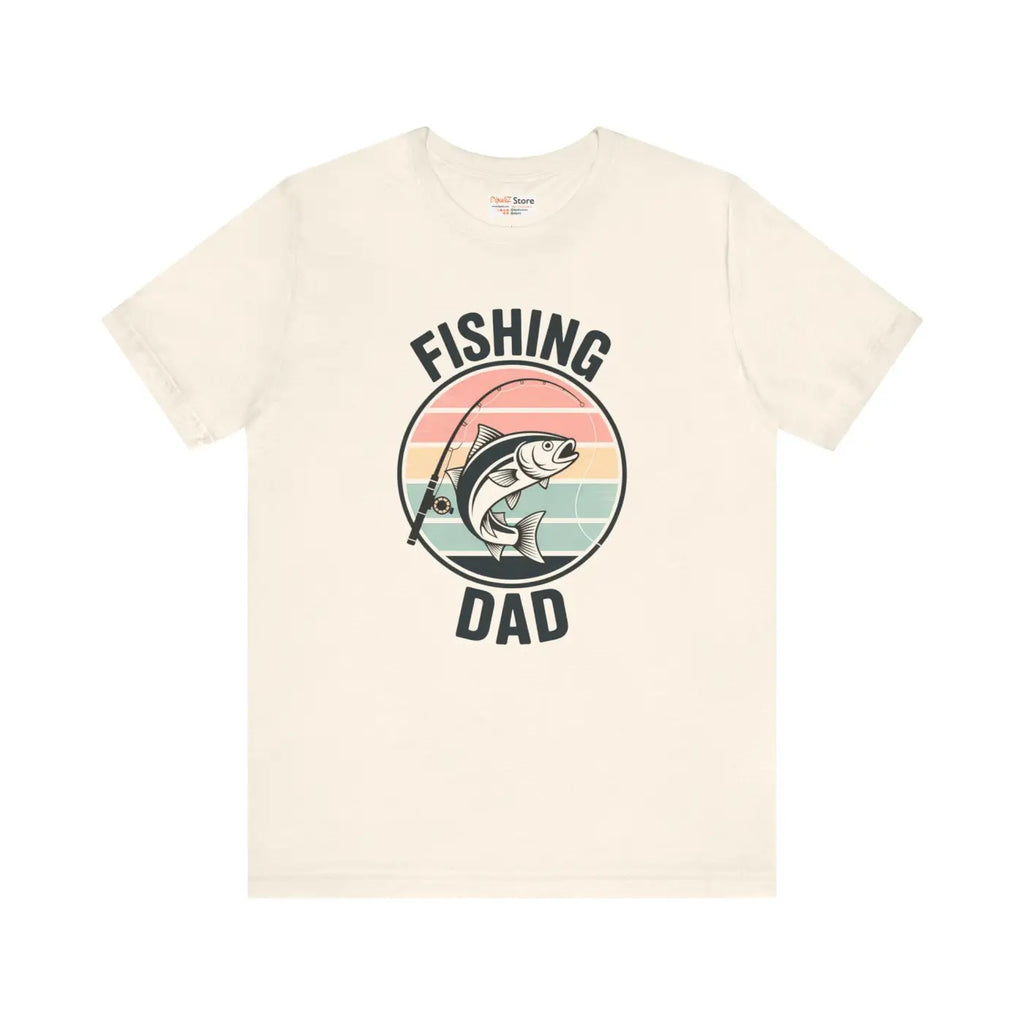 Fishing Dad Short Sleeve Tee - Adventure Comfort - DipaliZ