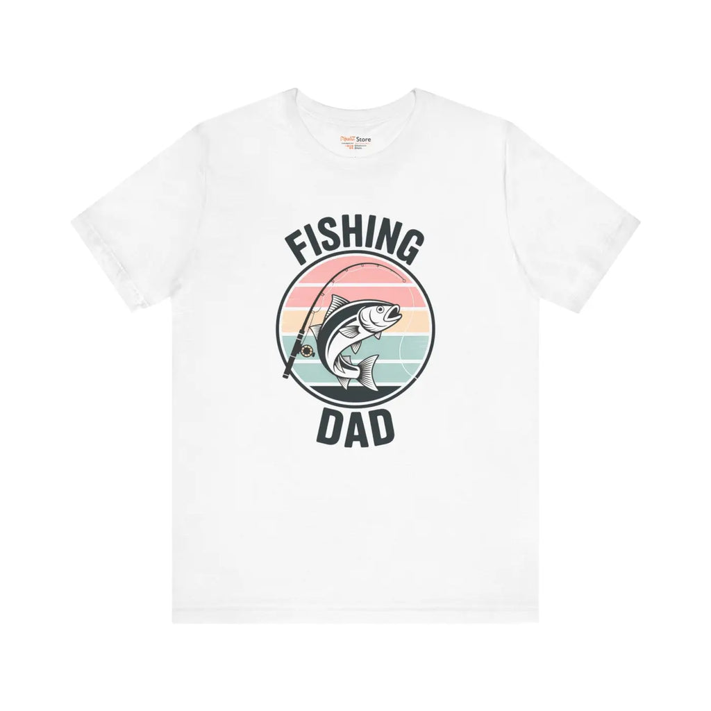 Fishing Dad Short Sleeve Tee - Adventure Comfort - DipaliZ
