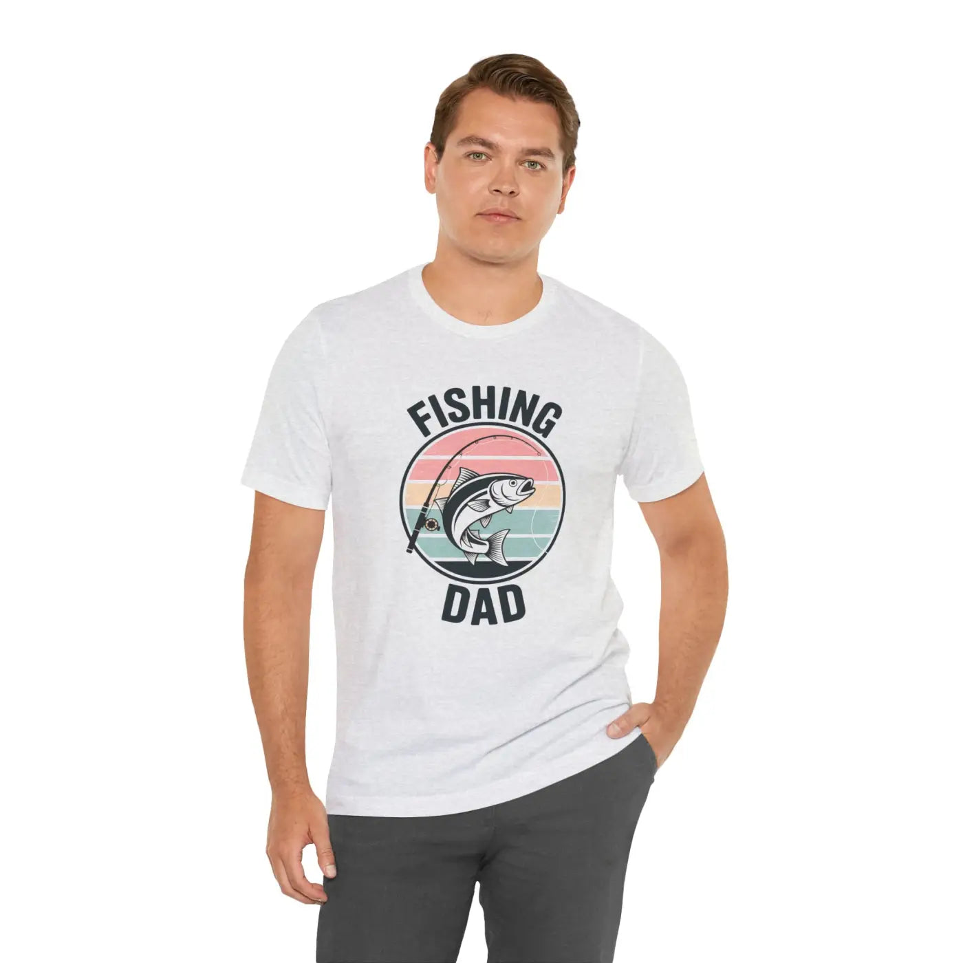 Fishing Dad Short Sleeve Tee - Adventure Comfort - DipaliZ