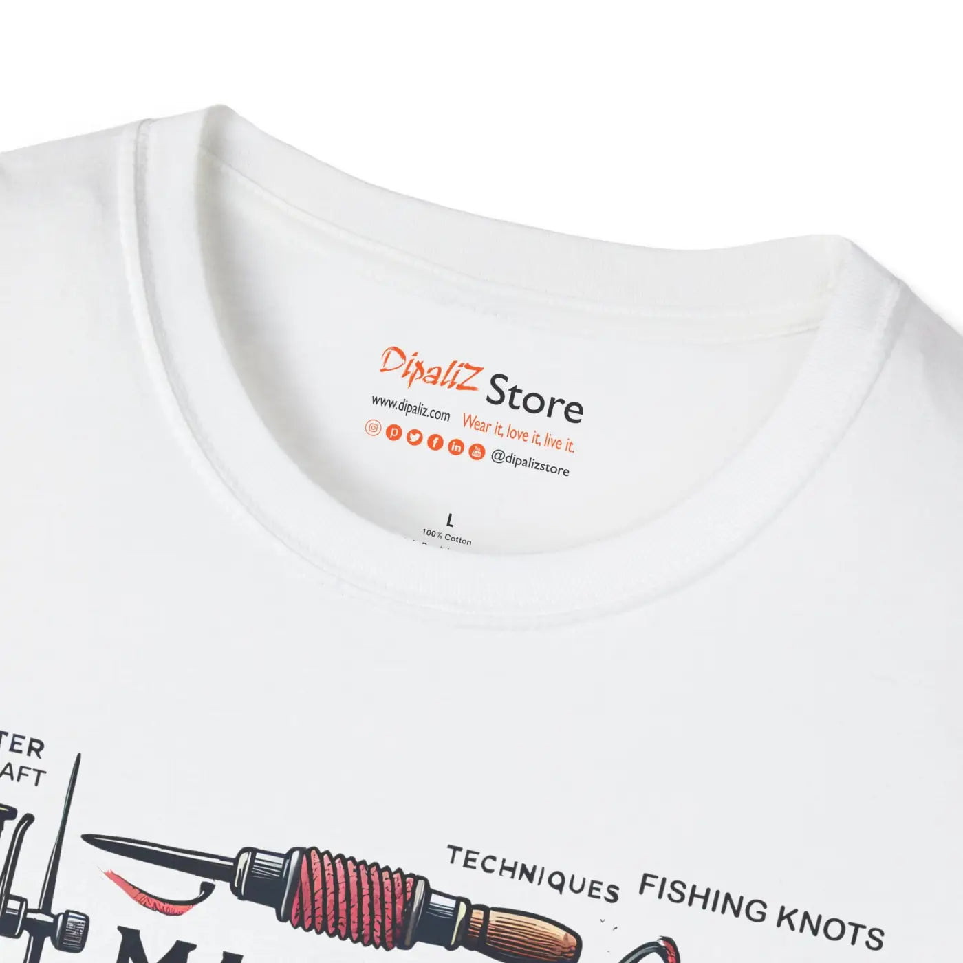 Unisex Softstyle Fishing Knots T-Shirt - Outdoor Comfort - DipaliZ